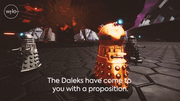 Proposal Dalek GIF by Doctor Who