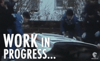Work In Progress Vintage GIF by Mecanicus
