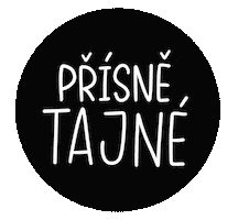 Přísně Tajné Sticker