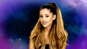 ariana grande winking