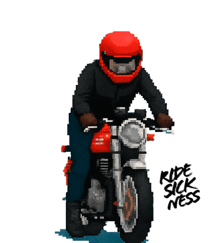 Ride Motorcycle Sticker by The Low Keys