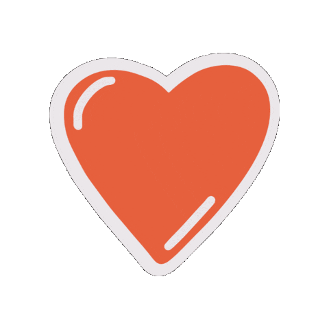 Heart Coeur Sticker by LesHallesDeLaJonction