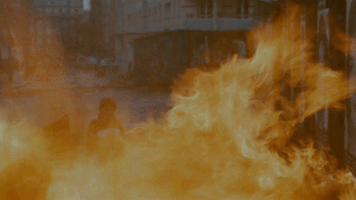 on fire les amants de pont neuf GIF by Kino Lorber