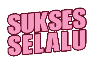 Sukses Success Sticker by Singer Indonesia