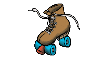 Doodles Rollerskate Sticker by Simon Kids