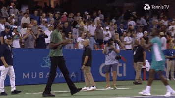 High Five Kevin Durant GIF by Tennis TV