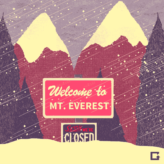mount everest earthquake GIF by gifnews