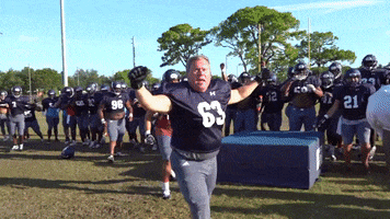 Excited Football GIF by STUMiami