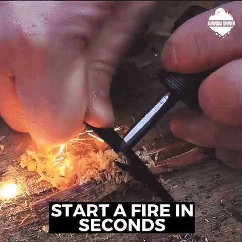 Fire Steel GIF by SURVIVAL REVIVED