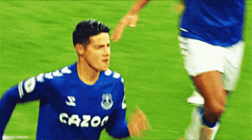 James Rodriguez Everton GIF