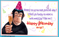 Happy-birthday-twins GIFs - Get the best GIF on GIPHY