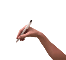 Writing Sticker by pipasik