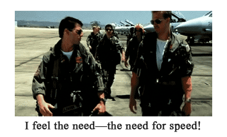 Top Gun - I feel the need for speed on Make a GIF