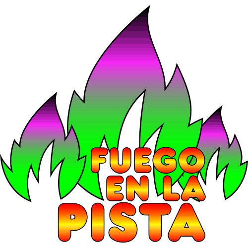 Fuego Pista Sticker by Brunch -In Barcelona