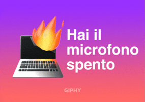Hai Il Microfono Spento GIF by GIPHY Cares