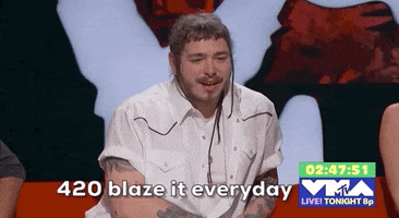 420 GIF by 2020 MTV Video Music Awards