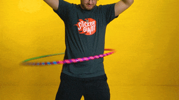Hula Hoop GIF by StickerGiant