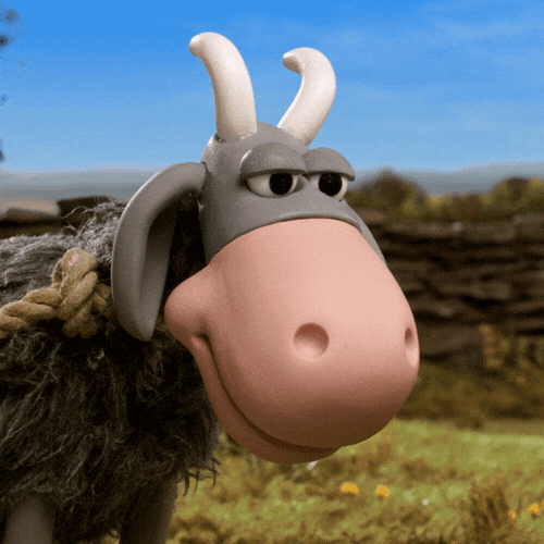 Excited Shaun The Sheep GIF by Aardman Animations