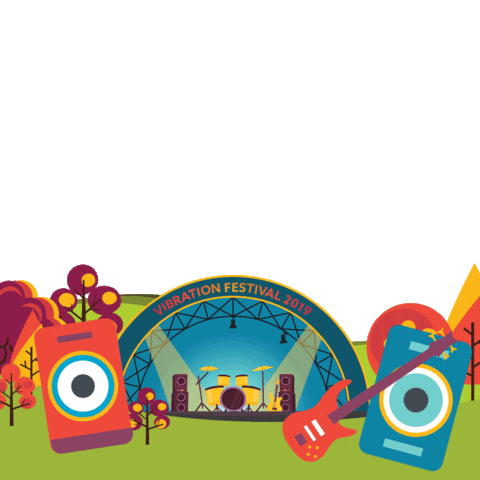 Vibration Festival Sticker