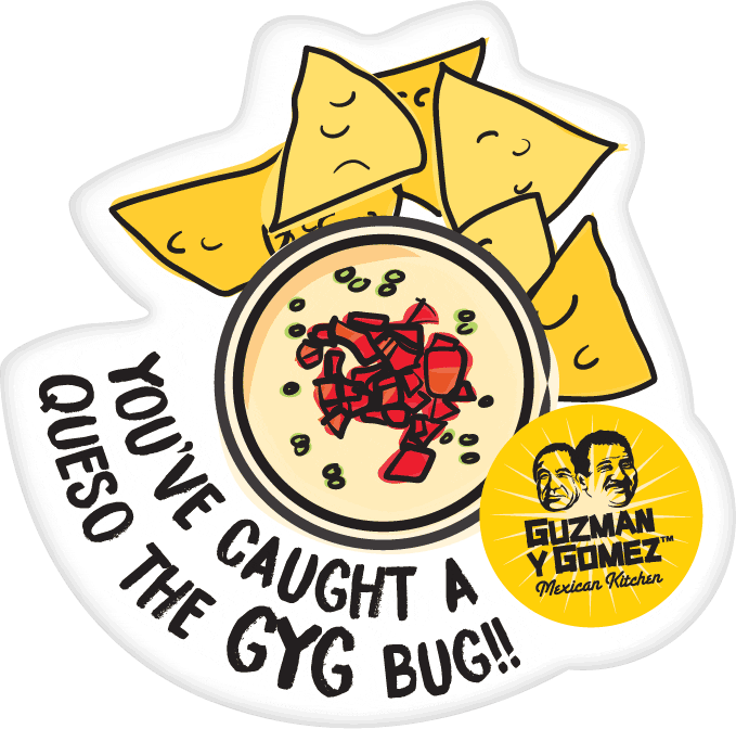 Queso Gyg Sticker by Guzman y Gomez for iOS & Android GIPHY
