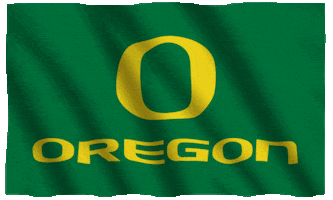 University Of Oregon Flag GIF by UOregon