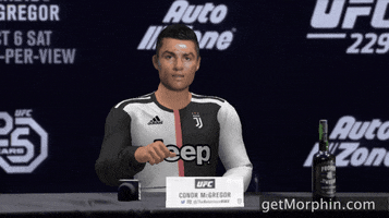 Excited Cristiano Ronaldo GIF by Morphin