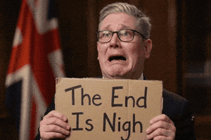 End Is Nigh Resignation GIF