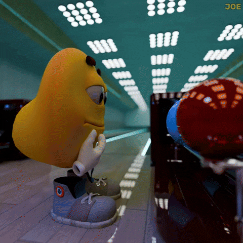 Bowling Ball Wtf GIF by TheJoeCoin