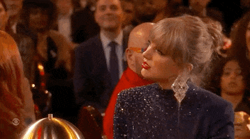 Taylor Swift Wow GIF by Recording Academy / GRAMMYs