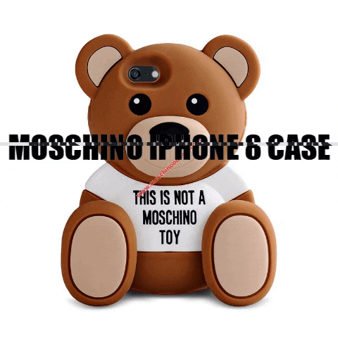 Moschino Iphone 8 Case GIF