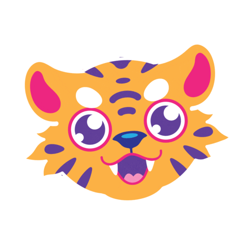 Cat Smile Sticker by cpluscandco