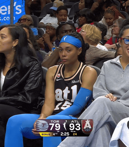 What Are You Looking At Side Eye GIF by Atlanta Dream