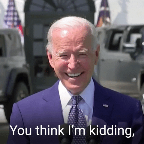 Joe Biden Laughing GIF by The Democrats