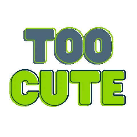 Too Cute Sticker by Paws in the City