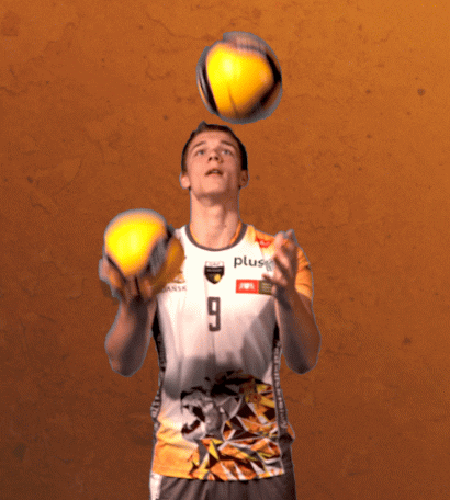 Volleyball Trick GIF by trefl_gdansk