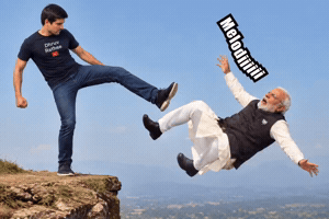 Narendra Modi Protest GIF