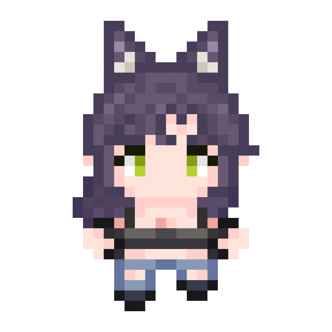 Pixel 8Bit Sticker