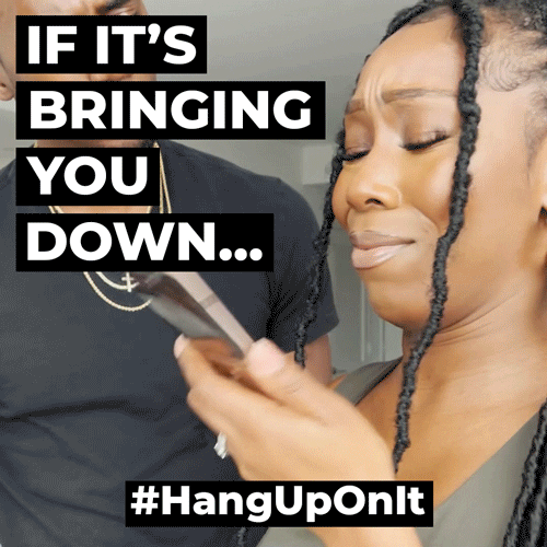 Bring It Down Hang Up GIF by Motorola