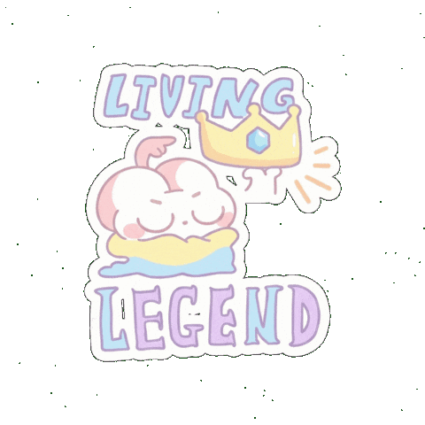 Queen King Sticker
