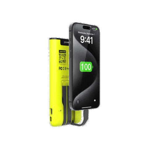 Battery Charging Sticker by voozaa.app