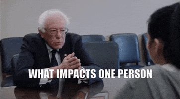 Bernie Sanders Politics GIF by HULU Bernie Sanders Politics GIF by HULU