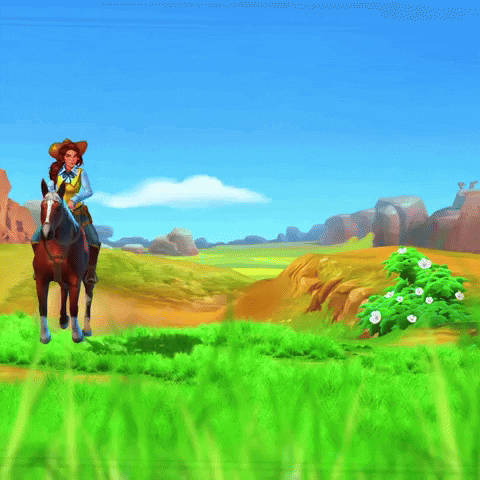 Galloping Wild West GIF by G5 games
