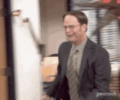 Excited Dwight Schrute GIF by The Office