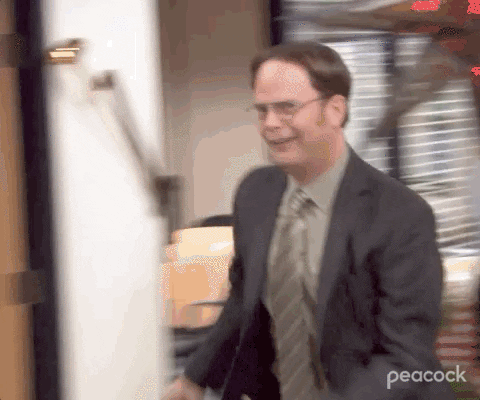 Excited Dwight Schrute GIF by The Office - Find & Share on GIPHY