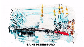 Saint Petersburg Art GIF