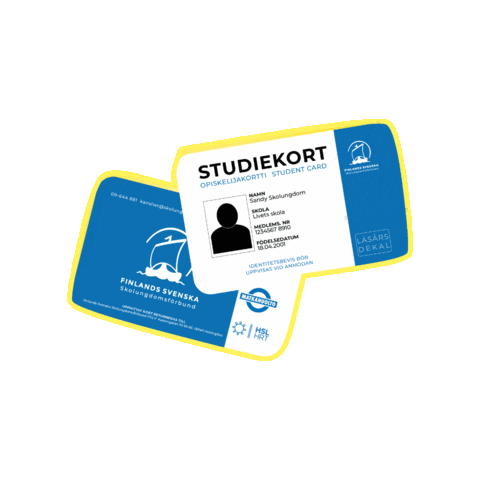 Finlands Svenska Skolungdomsförbund FSS rf Sticker