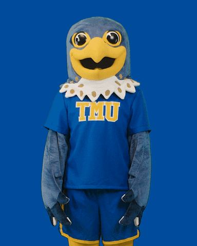 Mascot GIF by Toronto Metropolitan University