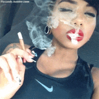 lips kush girl smoking patty mayonnaise <b>patty mayo</b> - 200_s