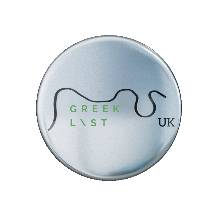 Greek List Sticker