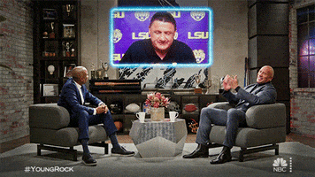 The Rock Video Call GIF by NBC